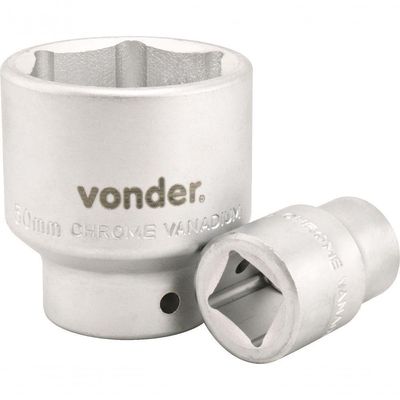 Soquete Sextavado Enc 3-4" 30mm Curto Vanád. Vonder