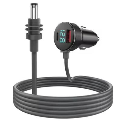 Cabo de Carregamento Veicular 3x1 - 12V/24V para Antena Starlink Mini 3 Metros