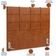 Cabeceira Cama Box Casal King 195 cm Roma W01 Couríssimo Camel - Lyam