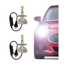 Kit Lâmpadas Super Led H11 6000k + Pingos