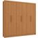 Guarda Roupa 6 Portas 2 Gavetas M569 Kappesberg Canela