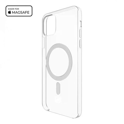 Kit Capa Magsafe Transparente e Pelicula Ultra Glass Preta para iPhone 15 Plus - Gshield