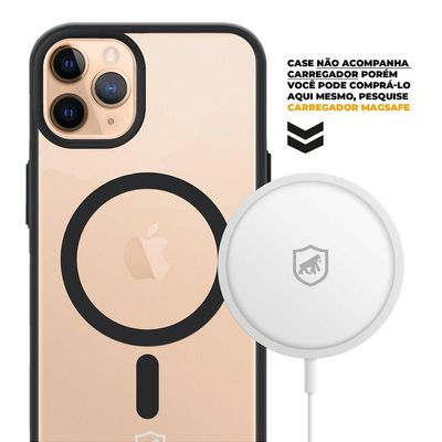 Capa MagSafe para iPhone 11 Pro Max - Preta - Gshield