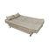 Sofá Cama 3 Lugares Com Pillow Reclinável 190 Larg Salomé Matrix Suede Bege