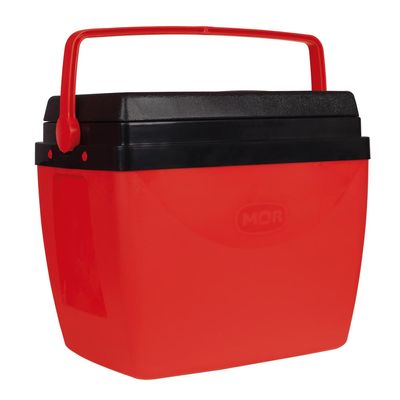 Caixa Térmica 34L Vermelho com Preto