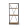 Estante Baviera 3 Prateleiras Grafite Rustic Brown Gran Belo