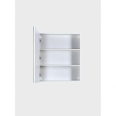 Armário Para Banheiro Com Espelho 60cm Mdf Branco - On Móveis