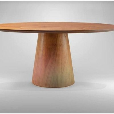 Mesa De Jantar Cone Oval 120x80 Cm Cinamomo