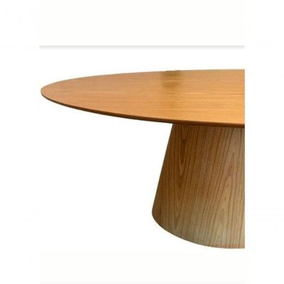Mesa De Jantar Cone Oval 120x80 Cm Cinamomo