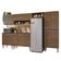 Armário De Cozinha Completa 293cm Rustic Emilly Madesa 011