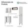 Armário De Cozinha Compacta 156 Cm Branco Emilly Madesa 02