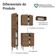 Armário De Cozinha Compacta 156 Cm Rustic Emilly Madesa 01