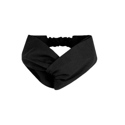 Faixa de Cabelo Turbante Bandana Preto Chef Cozinha 10un