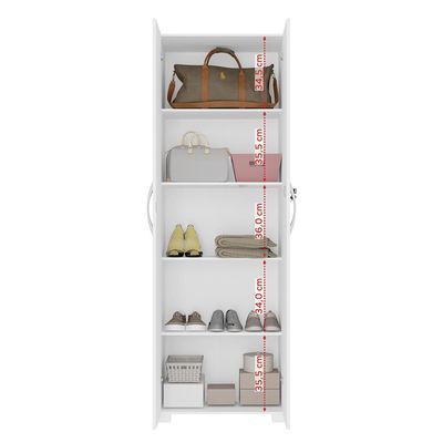 Armário Multiuso 2 Portas Notável - NT4020 Branco