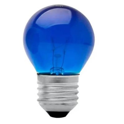 Lâmpada Bolinha 15 Watts 127 Volts E27 - Brasfort Lâmpada Bolinha 15 Watts 127 Volts E27 - 8480 - Brasfort