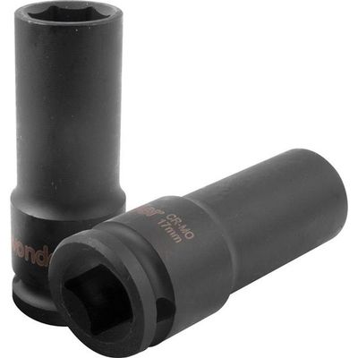 Soquete Sextavado De Impacto Longo Encaixe 1-2" 17mm Vonder