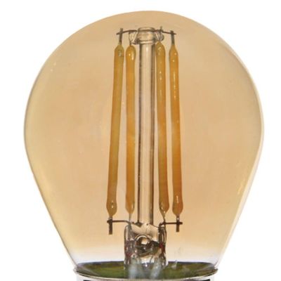 Lâmpada Vintage Led Bolinha De 2 Watts E 2400k - 05310 - Ourolux Vintage Led Bolinha 2w Biv 2400k Ourolux