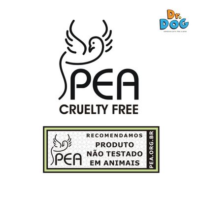 Condicionador Cães e Gatos profissional banho e tosa Dr Dog 5L Desmaio de fios e secagem rápida
