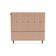 Cabeceira Piave Veluto Bege Casal (8x140x120) - Ortobom