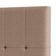 Cabeceira Piave Veluto Bege Casal (8x140x120) - Ortobom