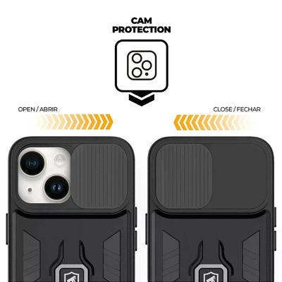 Kit Capa Defender e Película Defender Pro Privacidade para iPhone 15 Pro Max - Gshield