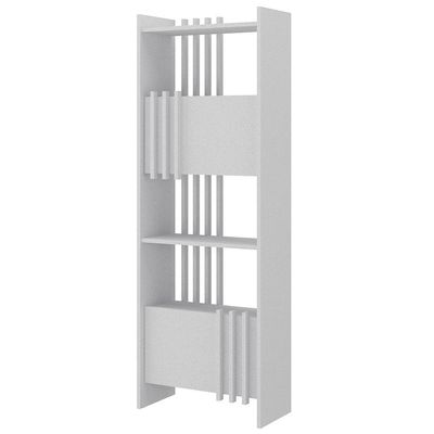 Estante Para Escritório Home Office Multiuso 2 Portas Sheld A02 Terraza - Lyam Decor