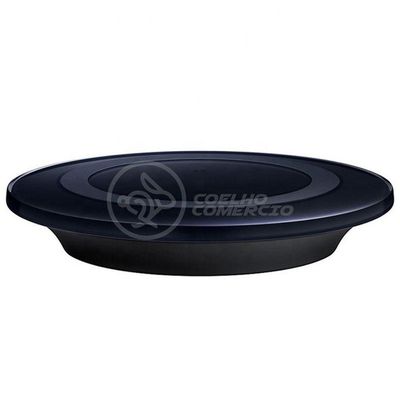 Base Carregador Wireless De Mesa Carregador Sem Fio Preto