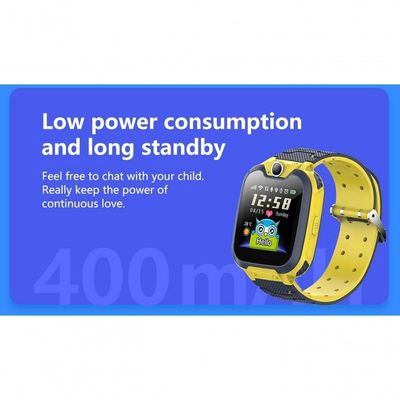 Smartwatch Infantil Smartch Mtk6261d à Prova D'água Azul Claro Edição Padrão