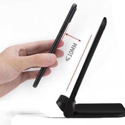 Carregador Vertical Wireless 15w Qi Sem Fio Para Iphone Samsung