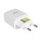 Carregador De Parede 20w Com 1 Saida Tipo C 12v 1.67a Branco