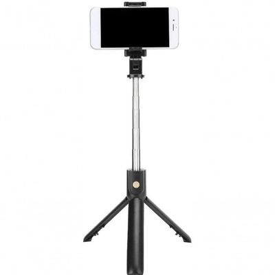 Bastão Pau De Selfie Com Controle Remoto Via Bluetooth K07