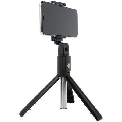 Bastão Pau De Selfie Com Controle Remoto Via Bluetooth K07