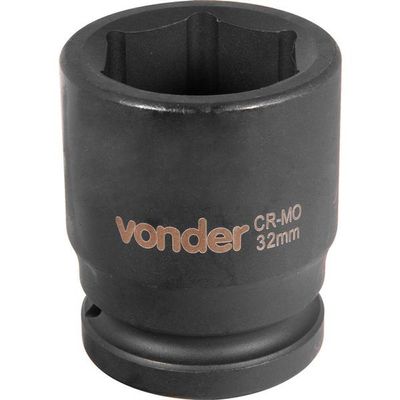 Soquete Sextavado De Impacto Encaixe 3-4 32mm Vonder