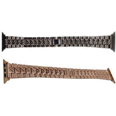 Pulseira Smartwatch Kit 2 Pulseiras Luxo Pedra Strass