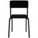 Kit 06 Cadeiras Estofada Para Sala De Jantar Sense Preto C01 Linho Preto - Lyam Decor