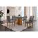 Conjunto Mesa Olímpia Em Mdf Com 4 Cadeiras Liz Moderna Veludo Grafite Imbuia