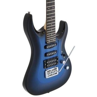 Guitarra Aria Mac-std Metallic Blue Shade
