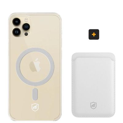 Kit Magsafe - Capa case capinha e Carteira para iPhone 11 Pro - Gshield