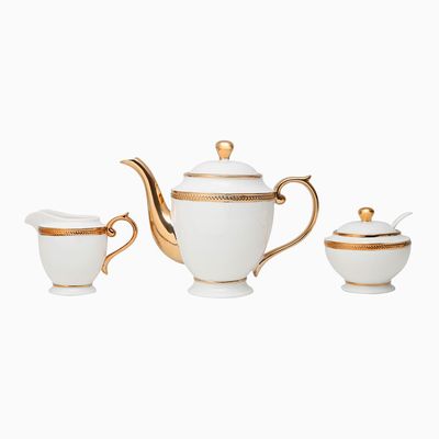 Jogo para chá em porcelana Wolff 18057 Paddy 3 peças