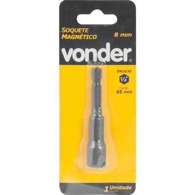 Soquete Magnético 8mm - Vonder