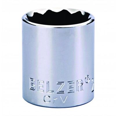 Soquete Estriado Encaixe 1-2"" 13mm Vanadium Crv - 204004bbr - Belzer Soquete Estr.e.1-2 13mm Vanad.crv Belzer