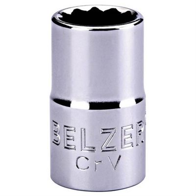 Soquete Estriado Encaixe 1-2 18mm Crv - 204009bbr - Belzer Soquete Estr.enc.1-2-18mm Crv Belzer