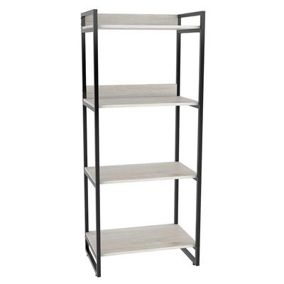 Estante Livreiro Multiuso Industrial 4 Prateleiras Snow