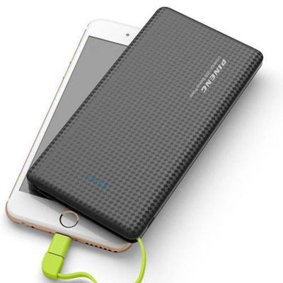 Carregador Portátil Power Bank 10.000mah Pineng Pn-951 Preto