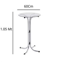 Bistrô Com 2 Banquetas Cromadas