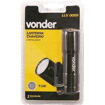 Lanterna 9 Leds Llv0009 Corpo Aluminio 3aaa Vonder