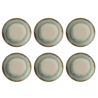 Conjunto Pratos Fundos 6 Pçs Coup Mediterrâneo Porto Brasil