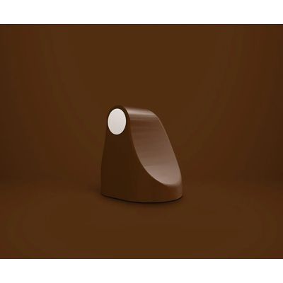 Prendedor Fixador Trava Porta Magnetico Adesivo Comfort Door Marrom