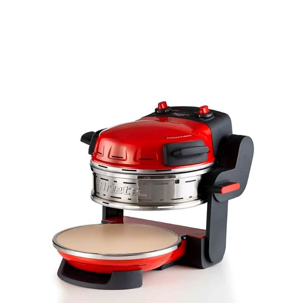 FORNO ARIETE DE PIZZA ELÉTRICO DUPLO VERMELHO 400ºC 2100W 220V 00C92700ARBR FORNO ARIETE DE PIZZA ELÉTRICO DUPLO VERMELHO 400ºC 2100W 220V 00C92700ARBR