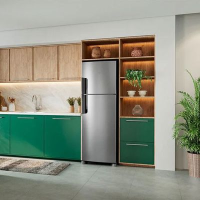 Geladeira Consul 377 Litros Frost Free Duplex - CRM44MK Inox / 110V